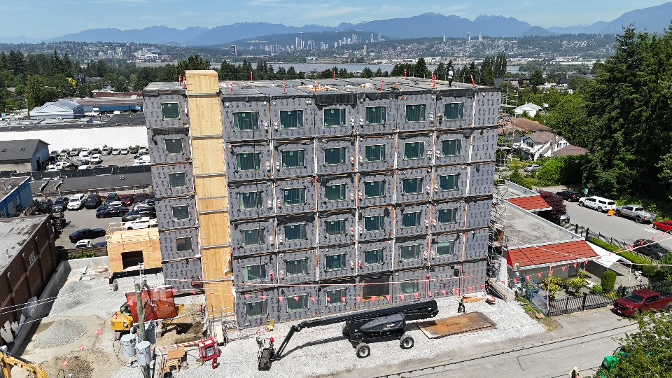 Bentley Place modular construction