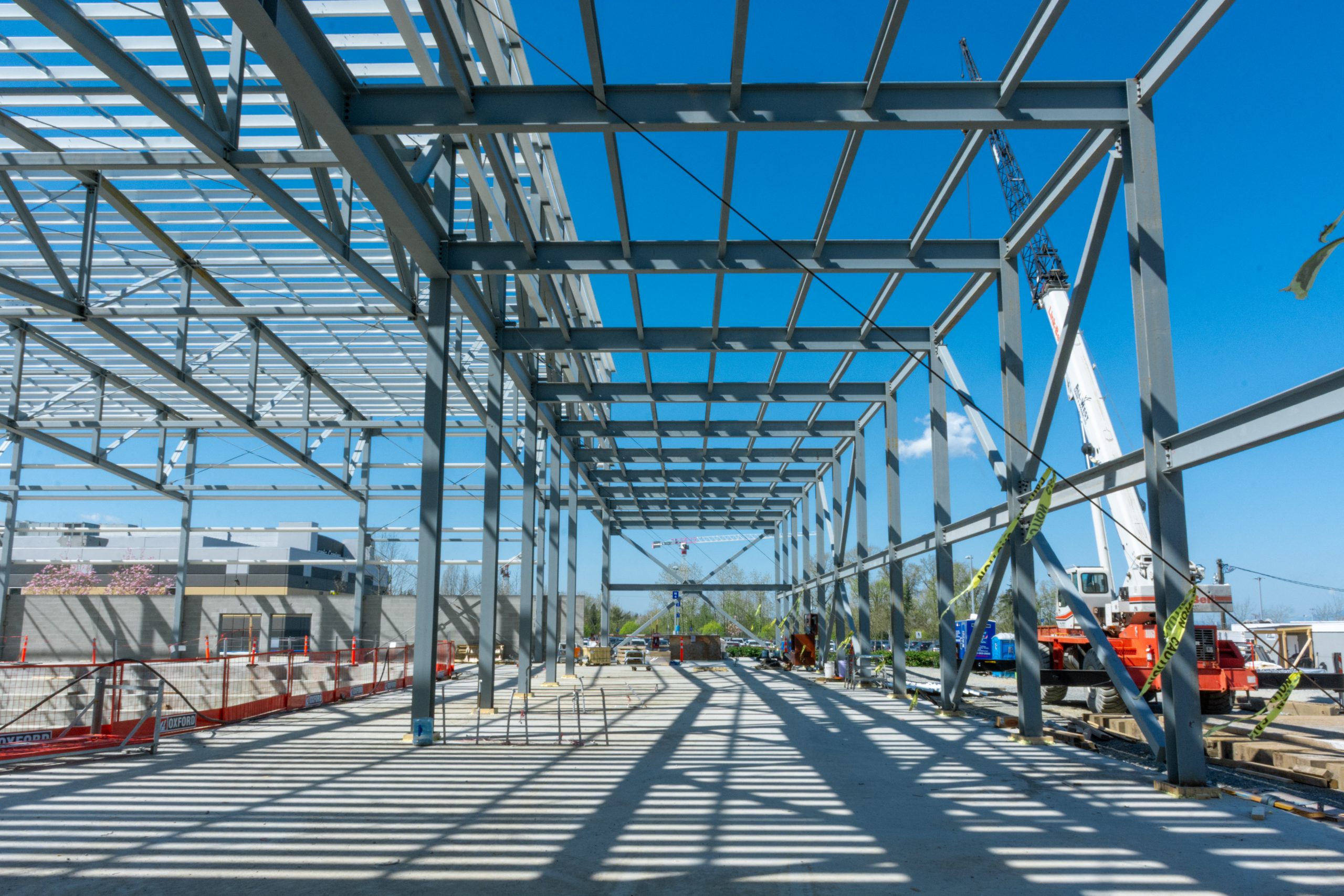 The Arenas at LEC under construction
