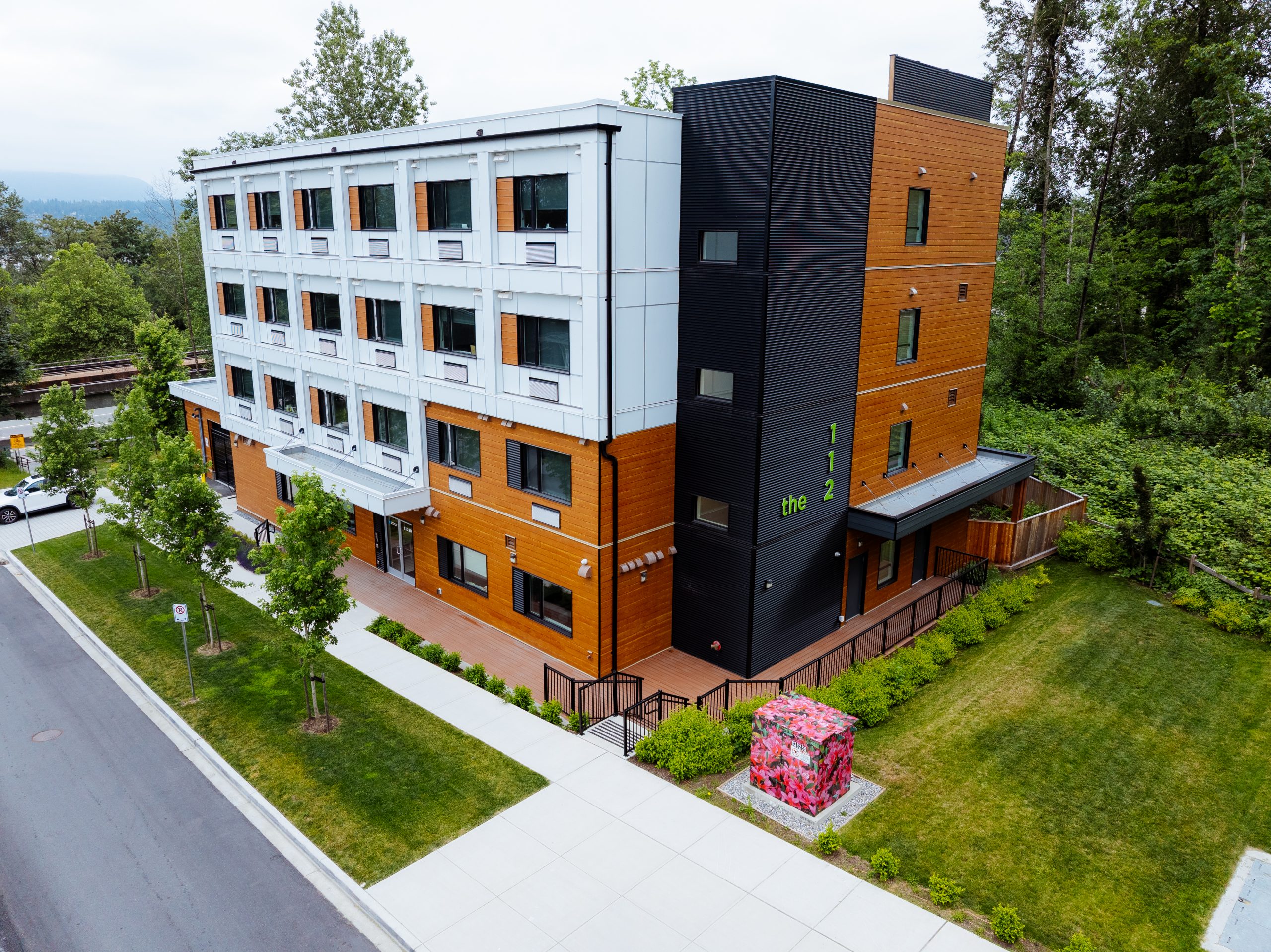 Aerial view of The 1.1.2. in Surrey