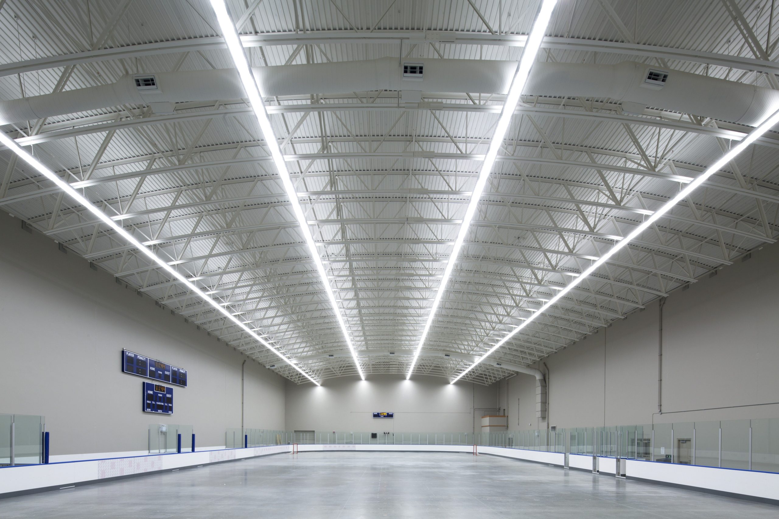 Lacrosse arena at The Fieldhouse at Langley Events Centre