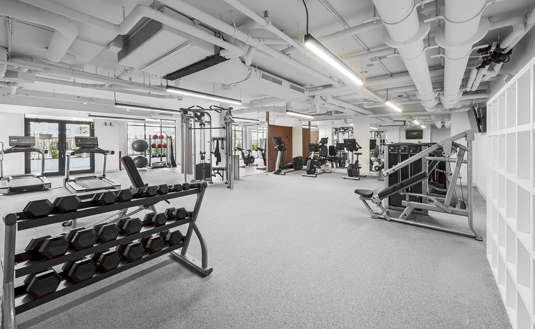 Fitness facility at The Bowline