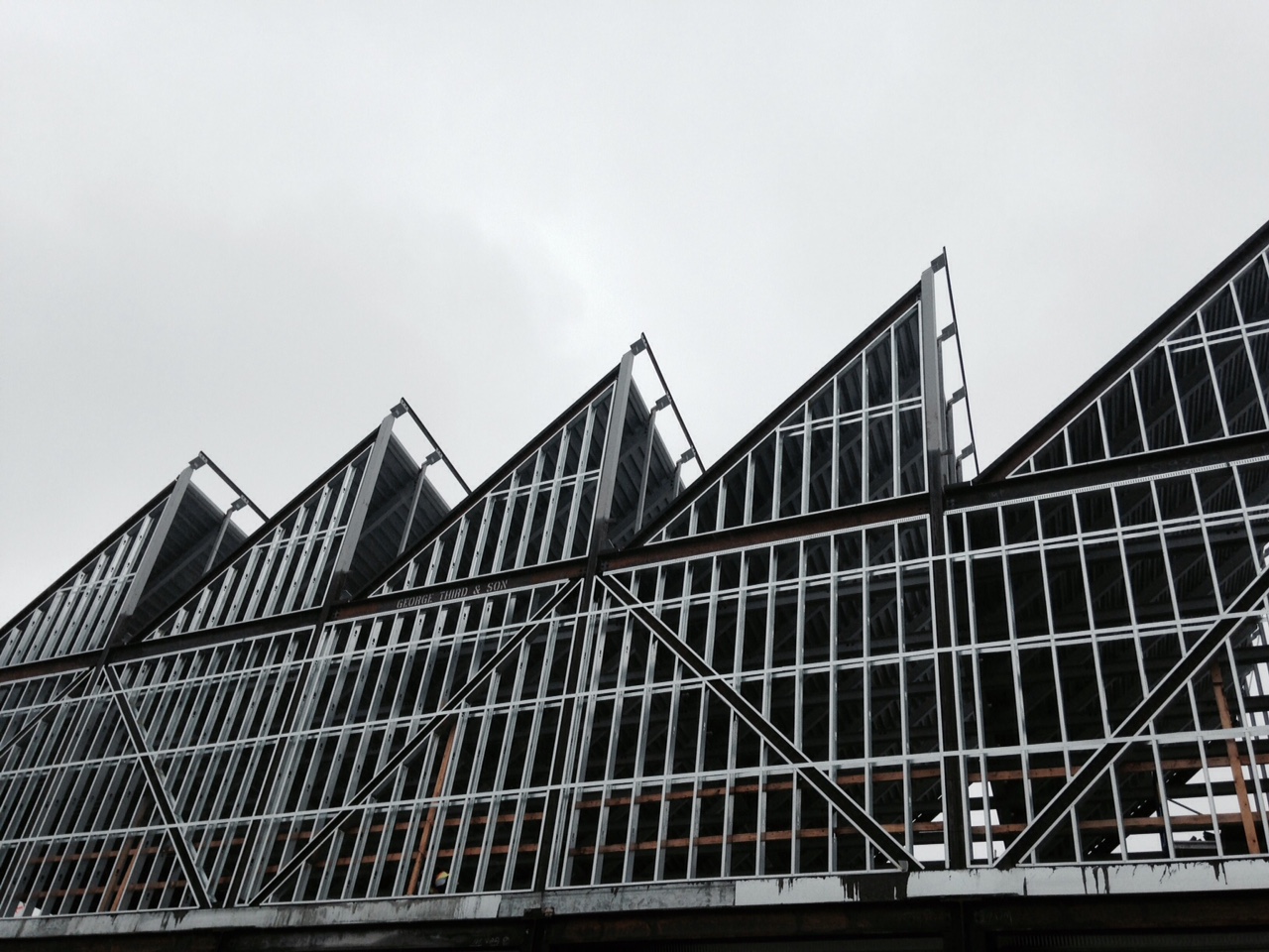 The Polygon Gallery roofline