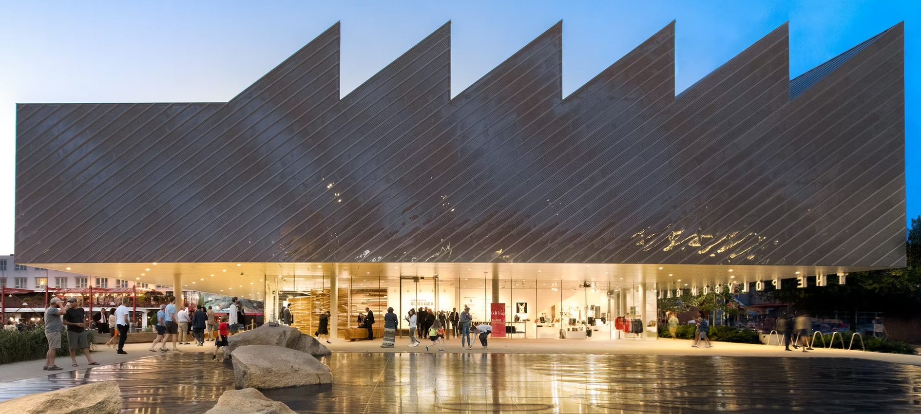 Exterior of The Polygon Gallery in North Vancouver