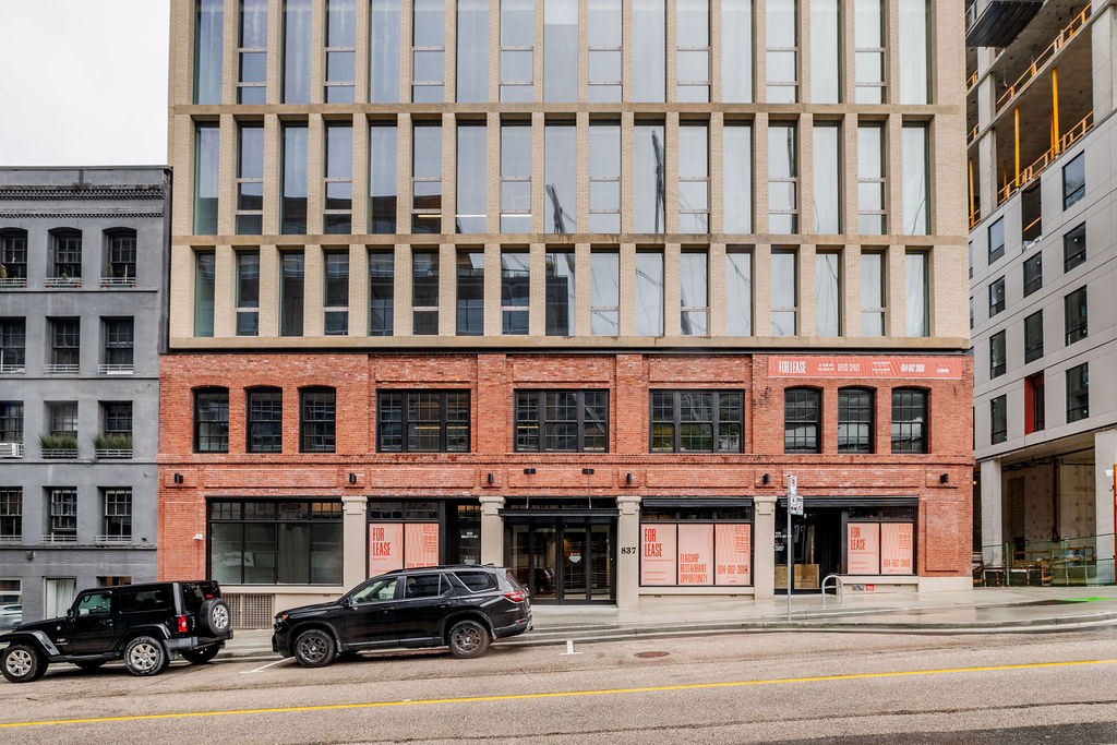 Completed 837 Beatty Street heritage restoration and addition