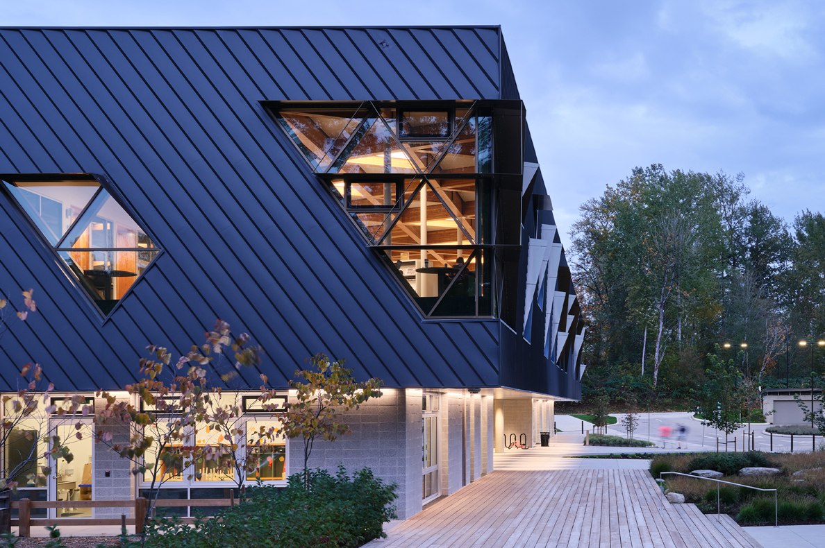 Clayton Community Centre exterior in Surrey