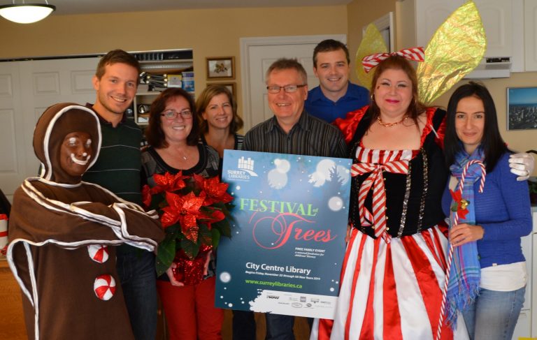 2013 Surrey Libraries’ Festival of Trees