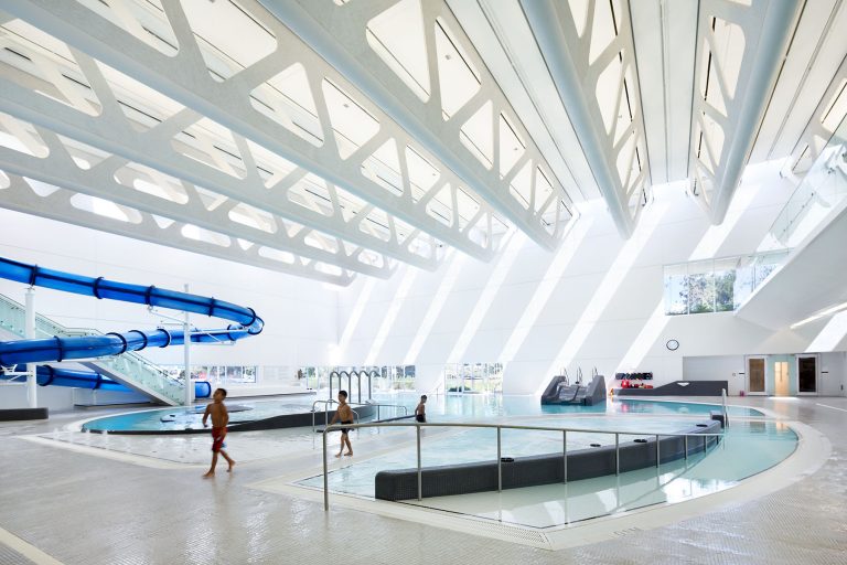 Guildford Pool recipient at 2015/16 Wood Design Awards