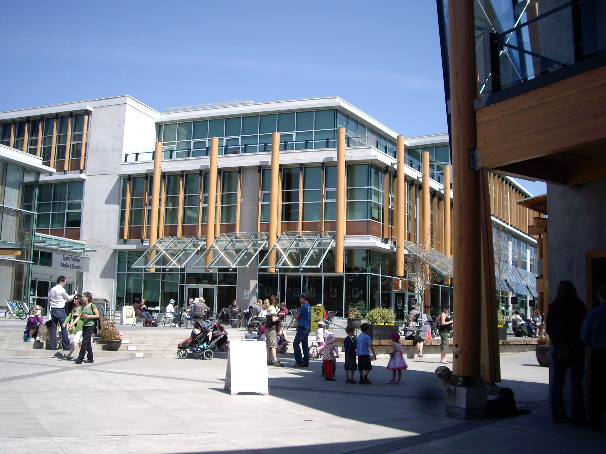 Lynn Valley Library and Town Centre exterior