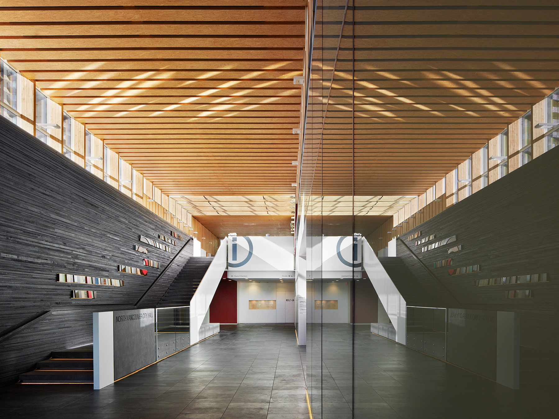 North Vancouver City Hall architectural photograph