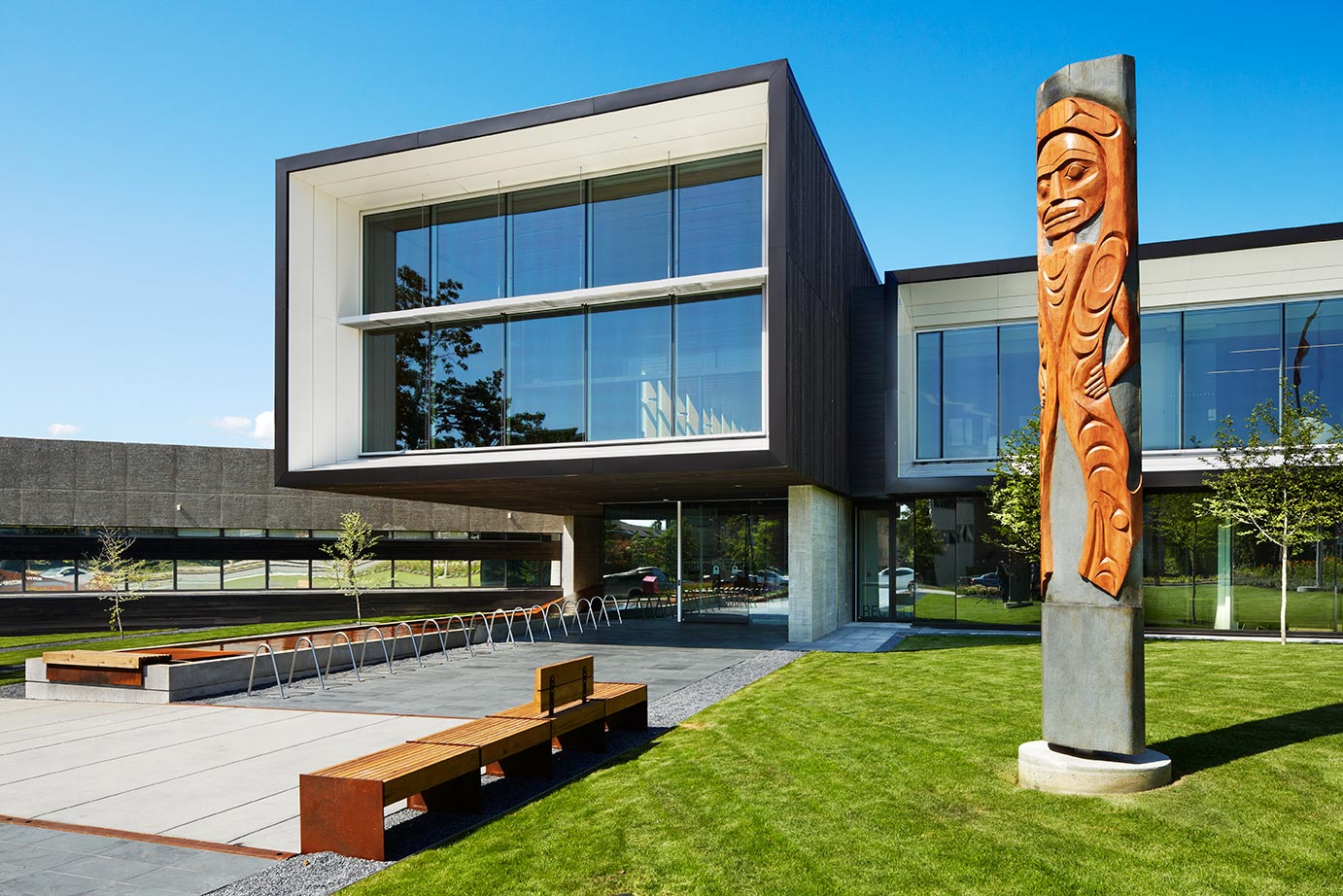 North Vancouver City Hall exterior architecture