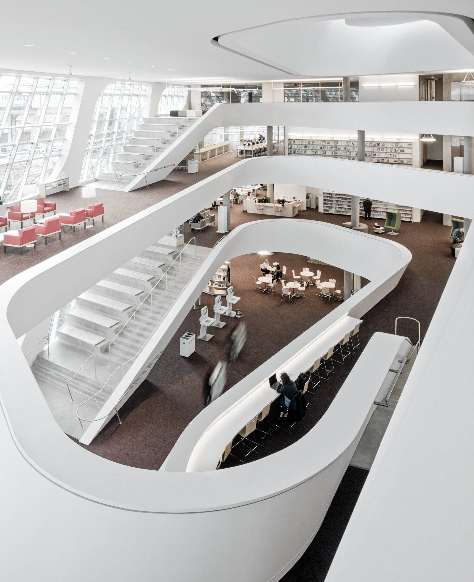 Surrey City Centre Library architectural photography