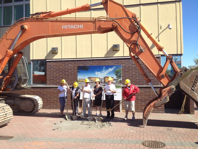 Groundbreaking for Timms Community Centre Renewal Project