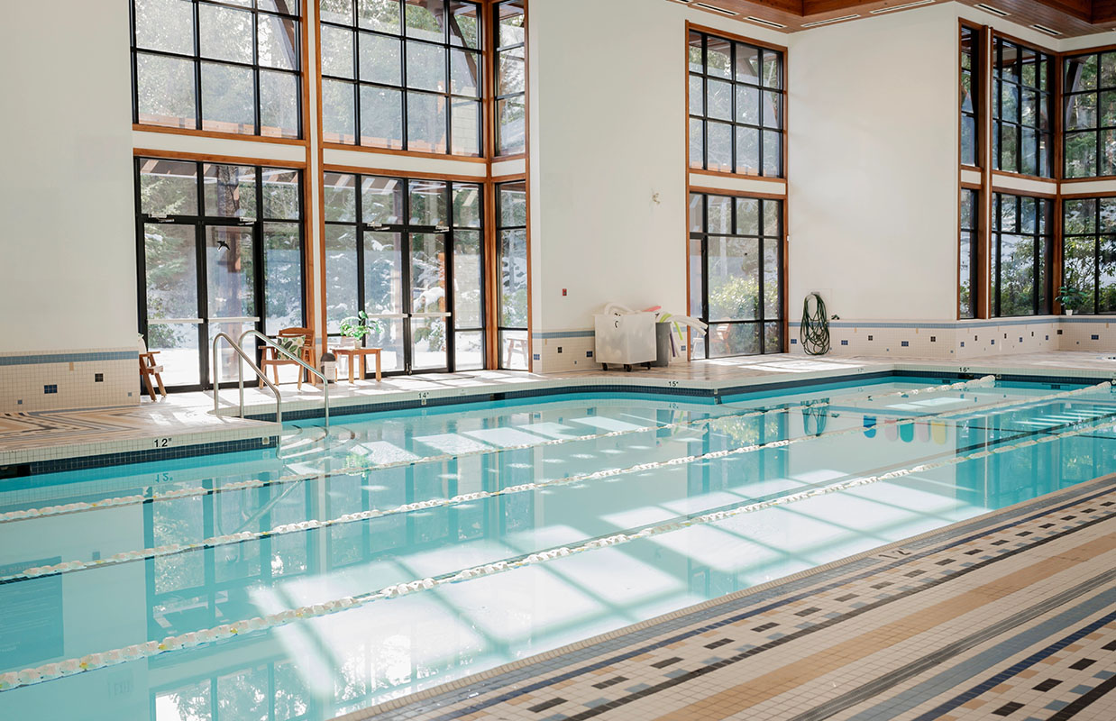 Pool and recreational amenities at Fairwinds