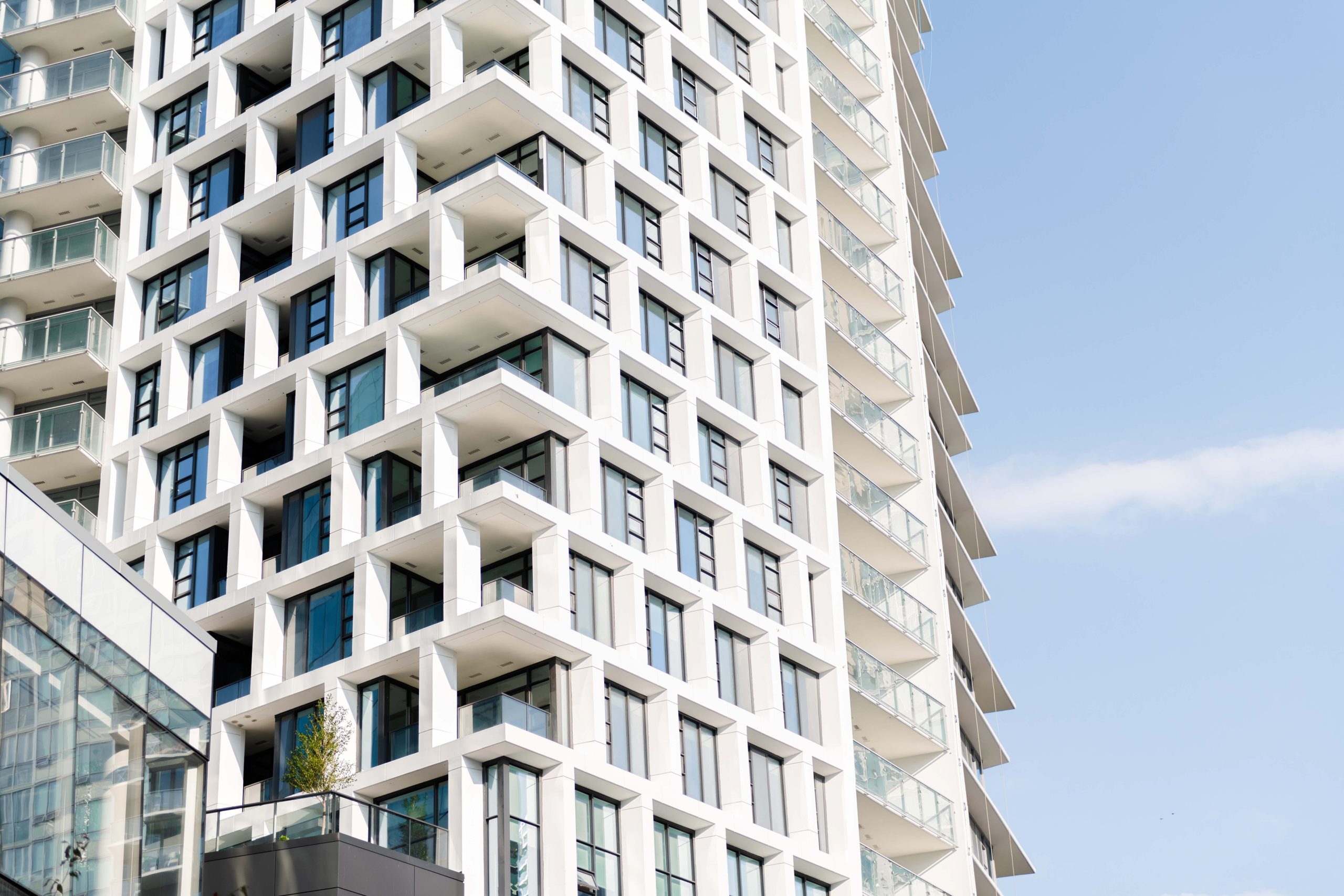Exterior architectural design of One Burrard Place